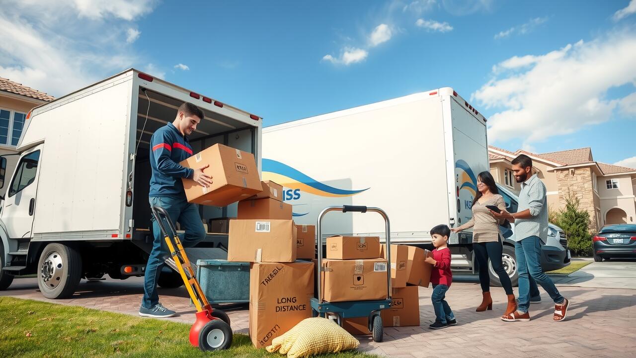 Round-up of tips for a stress-free long-distance move