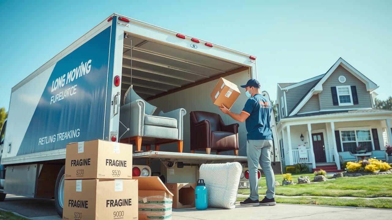 What is considered a local move vs long-distance move?
