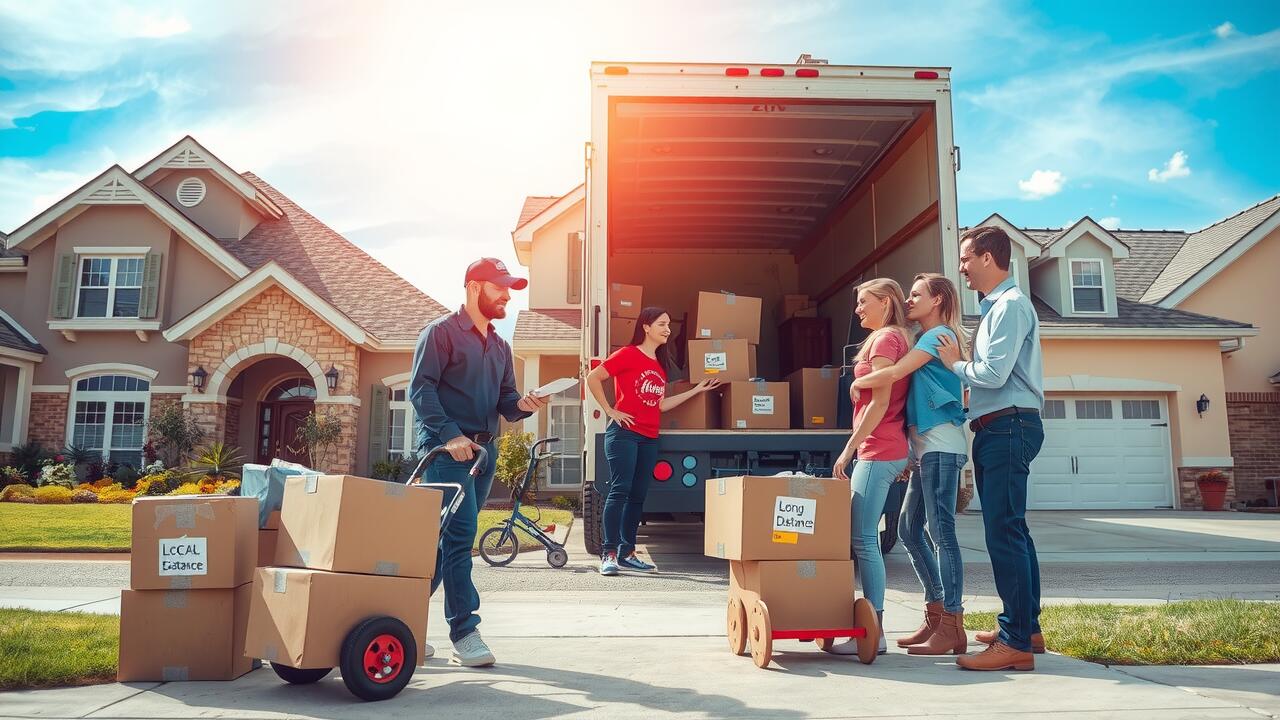 What is local vs long distance move?