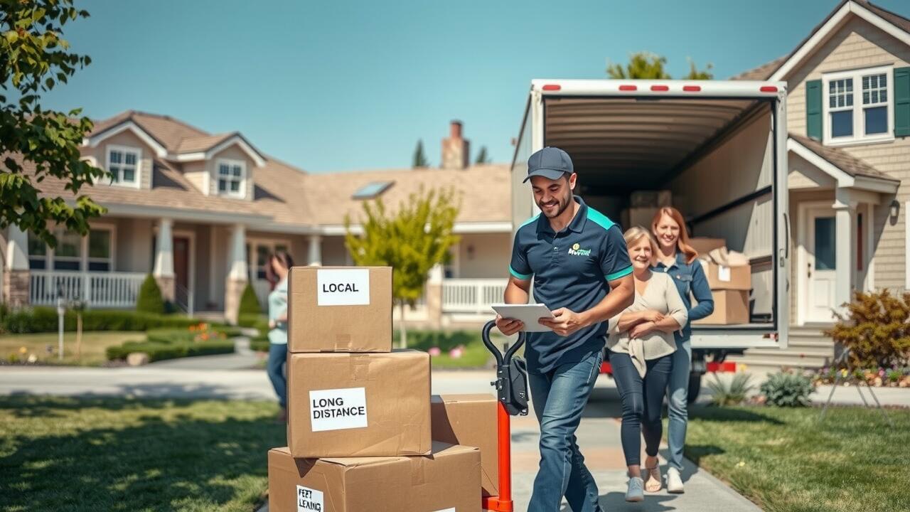 What is the difference between local and long-distance movers?